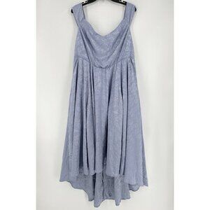 Torrid Disney Cinderella Dress Blue Satin Hi-Low Cosplay Womens 18 NWOT